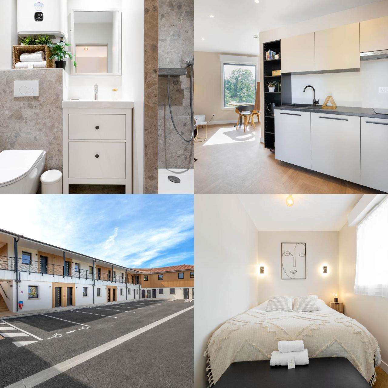 Appart Hotel Coraline - Genas Lyon Eurexpo Екстериор снимка